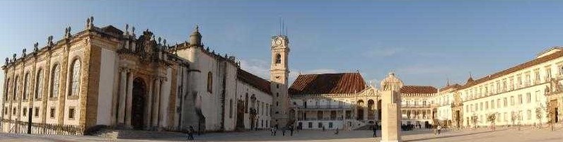 Panorâmica do Paço das Escolas, na Universidade de Coimbra